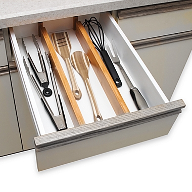 Lipper International Bamboo Drawer Dividers (Set of 2). View a larger version of this product image.
