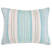 Levtex Home Kapalua Bay Standard Pillow Sham in Blue/Taupe