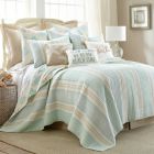Alternate image 2 for Levtex Home Kapalua Bay Standard Pillow Sham in Blue/Taupe