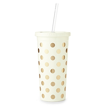 kate spade new york Gold Dots Tumbler. View a larger version of this product image.