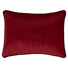Alternate image 0 for Brielle Velvet Standard Pillow Shams in Burgundy (Set of 2)