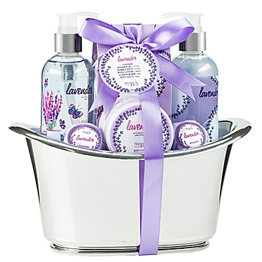 Freida & Joe Bath Lavender Spa Set. View a larger version of this product image.