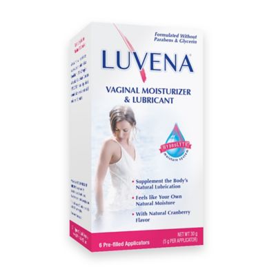 Luvena&reg; Prebiotic 6-Count Vaginal Moisturizer and Lubricant Pre-Filled Applicators