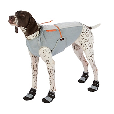 Ultra Paws Ultra Cool X-Small Dog Coat in Silver. View a larger version of this product image.