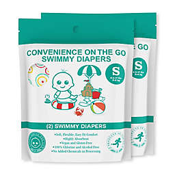 Convenience on the Go Small 2-Pack Swimmy Diapers