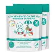 Convenience on the Go 2-Pack Swimmy Diapers
