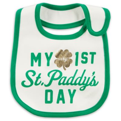 st patricks day bib