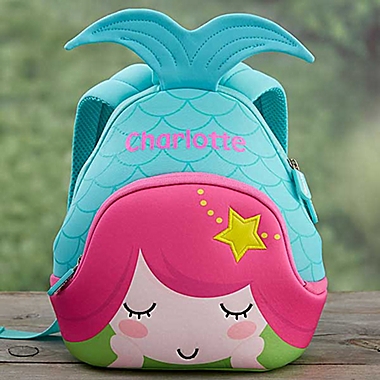 Mermaid Neoprene Toddler Backpack. View a larger version of this product image.