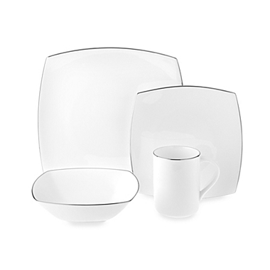 Mikasa&reg; Couture Platinum Dinnerware Collection. View a larger version of this product image.