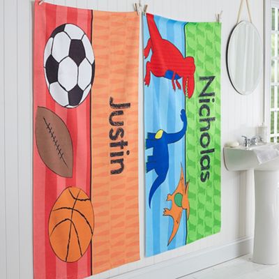 Just for Him Personalized Bath Towel