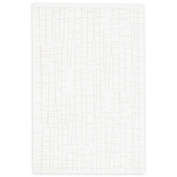 Jaipur Palmer Abstract 5&#39; x 7&#39;6 Area Rug in White
