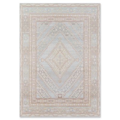 Momeni Isabella Traditional Geometric Flat Weave Area Rug Blue 7'10 x 10'6 