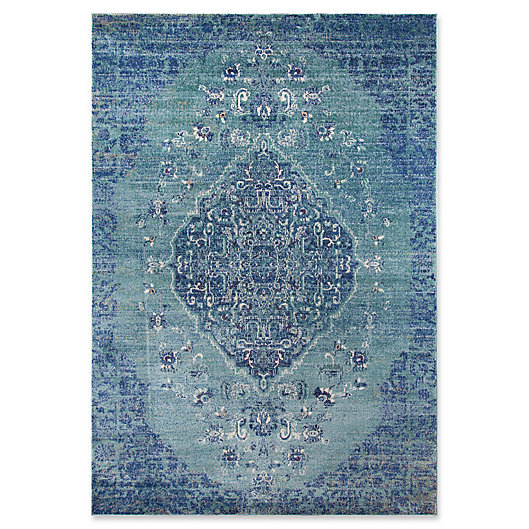 Momeni Rugs Amelia Collection Traditional Area Rug 9'3 x 12'6 Navy Blue 