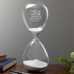 Professional & Passionate Sand-Filled Hourglass