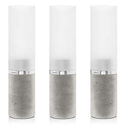 blomus® Faro Concrete Tealight Holder in Grey (Set of 3)