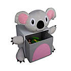 Alternate image 1 for Danya B&trade; Plush Koala Bear Children&#39;s Wall Storage Bin