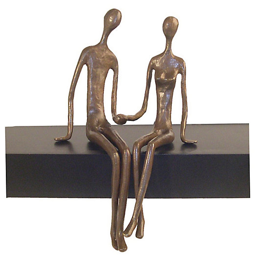 ZD15004 Danya B Romantic Couple Bronze Sculpture 