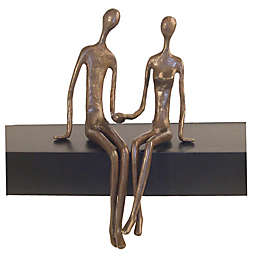 Danya B.™ Sitting Couple Bronze Sculpture