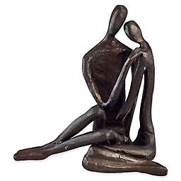 Danya B.™ Couple Embracing 4-Inch Bronze Sculpture