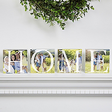 Home Photo Shelf Blocks (Set of 4). View a larger version of this product image.