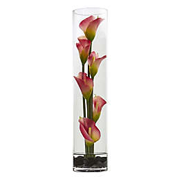 Nearly Natural 18-Inch Calla Lily Arrangement
