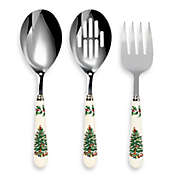 Spode&reg; Christmas Tree 3-Piece Cutlery Serving Set