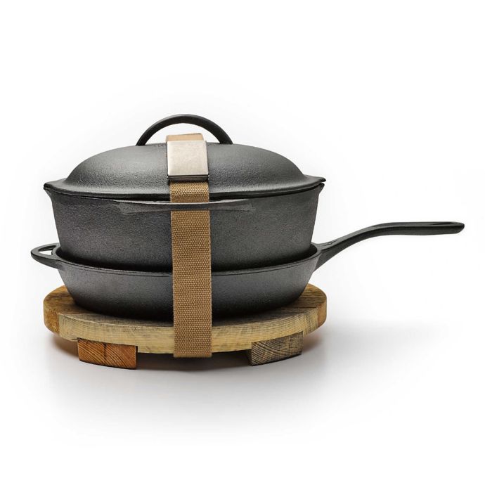 Barebones Living The Mindful Chef 4Piece Cast Iron Cookware Kit Bed