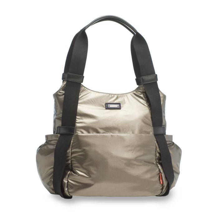 storksak travel shoulder diaper bag