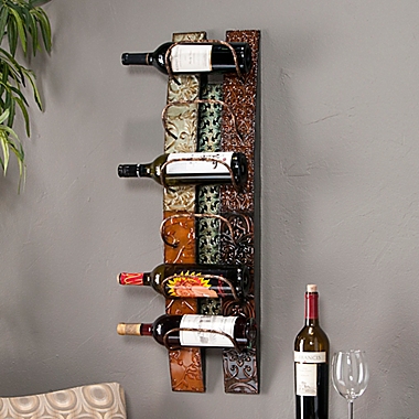 Southern Enterprises Adriano Wall Wine Rack. View a larger version of this product image.