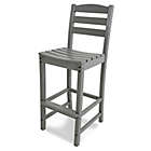 Alternate image 0 for POLYWOOD&reg; La Case Caf&eacute; Bar Side Chair in Slate Grey