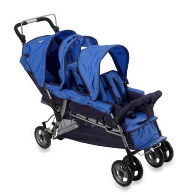 foundations trio triple tandem stroller