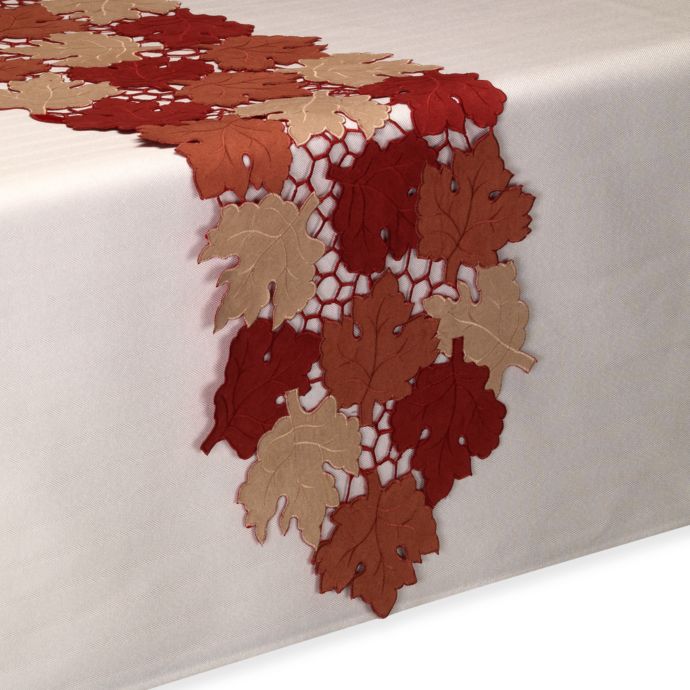 Scattered Leaves Table Runner Bed Bath and Beyond Canada
