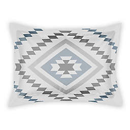 Designs Direct Southwest Diamond Standard Pillow Sham in Neutral