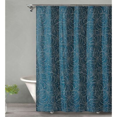 dark shower curtain