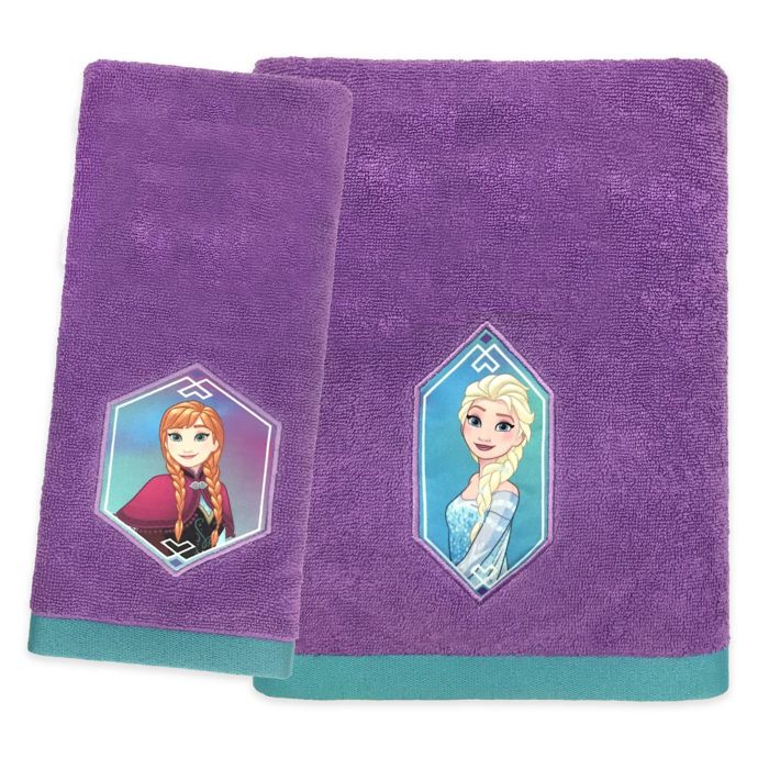 Disney Frozen Snowflake Bath Towel Collection Bed Bath Beyond
