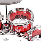Alternate image 3 for Hey! Play! 7-Piece Toy Drum Set for Kids