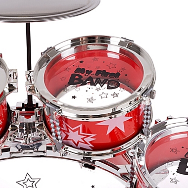 Hey! Play! 7-Piece Toy Drum Set for Kids. View a larger version of this product image.