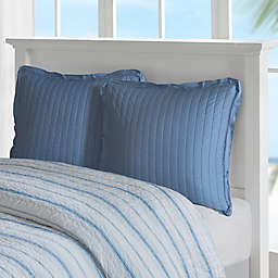 Harbor House Ocean Stripe European Pillow Sham in Blue