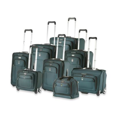 travelpro green luggage