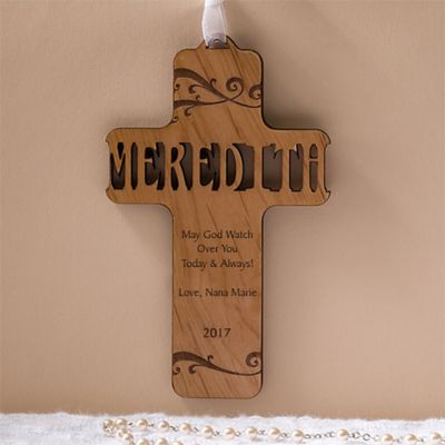 Bless This Child 3.5-Inch x 6-Inch Wood Cross