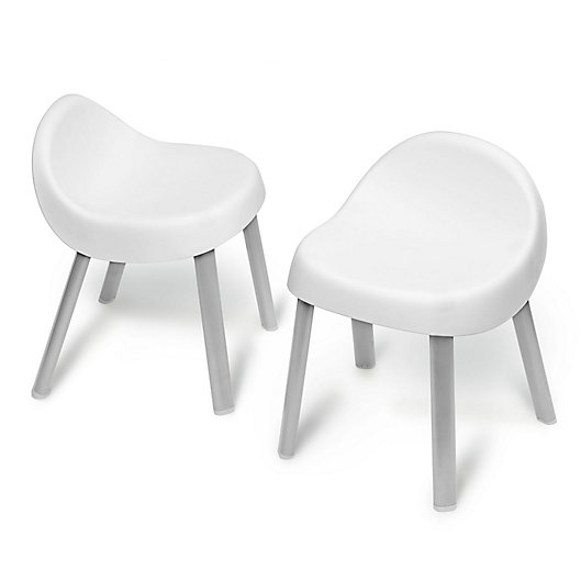 Alternate image 1 for SKIP*HOP® Explore & More Kid Chairs in White (Set of 2)
