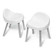 SKIP*HOP&reg; Explore & More Kid Chairs in White (Set of 2)