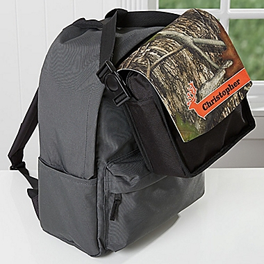 Tree Camo Lunch Bag. View a larger version of this product image.