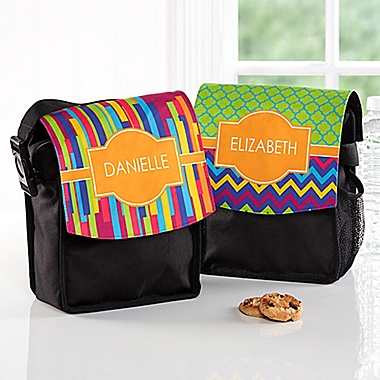 Bright and Cheerful Lunch Bag. View a larger version of this product image.