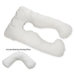 White Full Body Pillows Buybuy Baby
