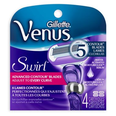 schrobben Wacht even sirene The Gillette® Venus® Swirl™ 4-Count Cartridges | Bed Bath & Beyond