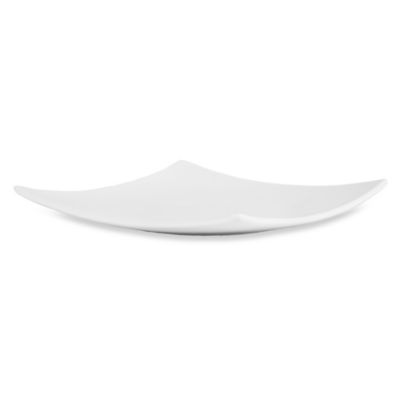 Nevaeh White&reg; by Fitz and Floyd&reg; Hard Square Salad Plate