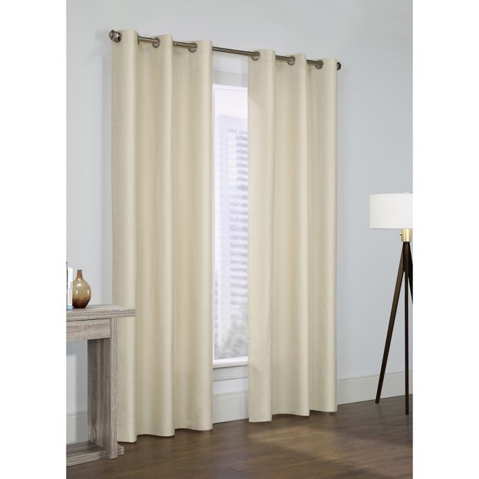 Thermalogic Prescott Grommet Window Curtain Panel Pair Bed Bath