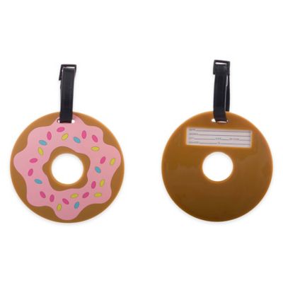 trendy luggage tags