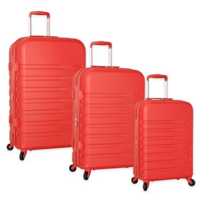 nautica luggage red